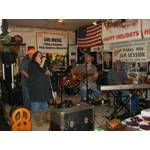 Still Standing performing inside the store